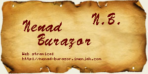 Nenad Burazor vizit kartica